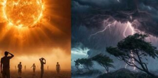 India weather update showing rain, dust storms and heatwave alerts across multiple states