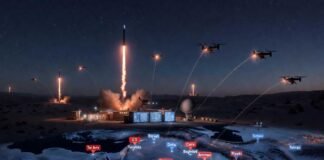 Iranian military missile and drone systems amid rising US-Iran tensions in the Persian Gulf