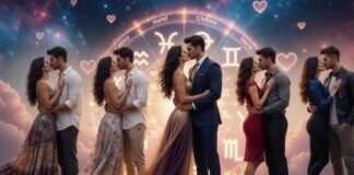 Daily love horoscope for all zodiac signs on May 19, 2026 with romantic astrology theme