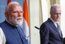 PM Modi Norway Visit : Prime Minister Invites Norwegian Investors to India at Business Summit, Ties Elevated to Green Strategic Partnership Prime Minister Narendra Modi addressing the India-Norway Business Summit in Oslo during his Norway visit