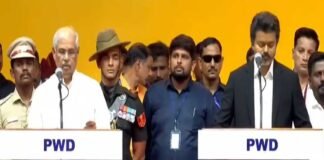 Thalapathy Vijay Takes Oath as Tamil Nadu CM, Announces 200 Units Free Power, Women’s Safety Force
