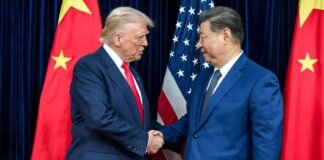 Donald Trump and Xi Jinping ahead of major US-China trade talks in Beijing