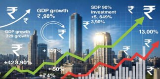India's economic outlook improves as the World Bank raises growth projections amid global economic uncertainty.
