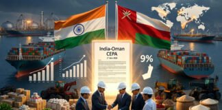 India and Oman begin implementing the Comprehensive Economic Partnership Agreement, expanding trade and investment opportunities.