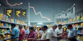 India's retail inflation rose to 3.93% in May 2026, driven by higher food prices, while markets await the RBI's next policy decision.