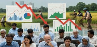 India's unemployment rate increased to 5.5% in May 2026, driven largely by a rise in rural joblessness, according to official PLFS data.