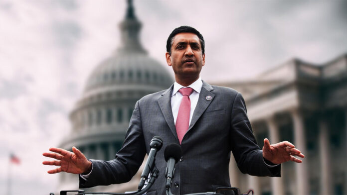 ro-khanna-usispf-india-us-p Congressman Ro Khanna calls for a values-based India-US partnership while criticizing President Donald Trump's foreign and immigration policies.