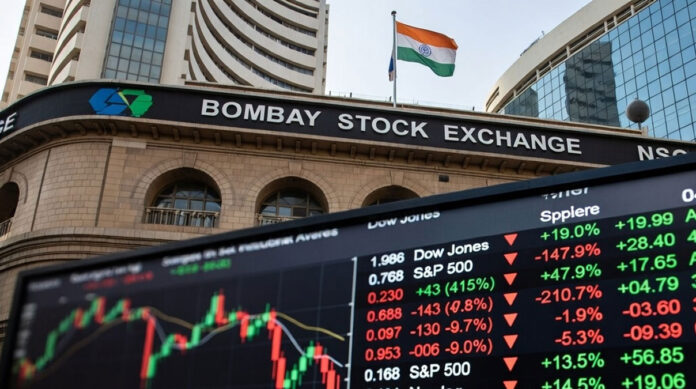 Indian benchmark indices opened sharply higher after reports of a US-Iran peace agreement boosted global investor sentiment.