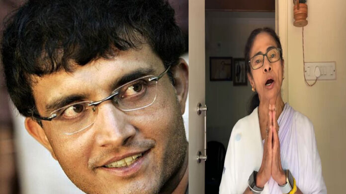 Sourav Ganguly Rejects Claims of Acting as Mamata Banerjee's Political Envoy Sourav Ganguly speaking during a media interaction amid discussions surrounding TMC politics and Mamata Banerjee's future political plans.