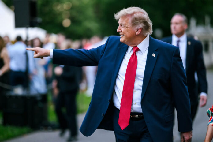 trump-iran-school-missile-s President Donald Trump speaks to reporters about the Iran school missile strike as the deadly Minab school attack remains under investigation.
