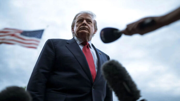 trump-iran-warning-middle-e US President Donald Trump speaks on escalating tensions with Iran amid renewed military confrontations in the Middle East.