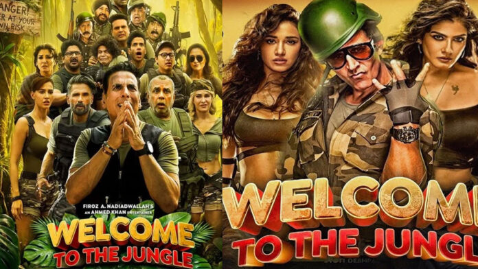 Welcome to the Jungle Trailer Released: Akshay Kumar Returns with Laughter, Action and a Massive Ensemble Cast Akshay Kumar and the ensemble cast in a scene from the Welcome to the Jungle trailer filled with comedy, action and adventure.