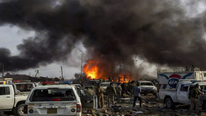 yemen-military-camp-explosi Yemen Military Camp Explosion Kills 12 Soldiers in Aden as Investigation Into Deadly Blast Begins