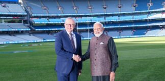 PM Modi and the Prime Minister of Australia, Anthony Albanese