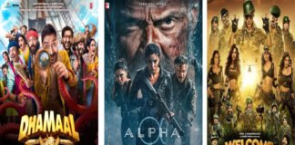 Dhamaal 4 continues to dominate the Indian box office, while Evil Dead Burn records stronger weekday earnings than Alpha and Welcome to the Jungle