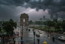 Delhi-NCR Weather Update: IMD Issues Yellow Alert for July 28–29, Thunderstorms and Moderate Rain Expected Delhi NCR Weather Forecast: IMD Issues Yellow Alert for July 28–29 as Rain and Thunderstorms Return