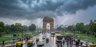 Delhi NCR Weather Update: IMD Issues Yellow Alert for Rain, Thunderstorms, and Strong Winds on July 1-2