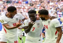 England vs France FIFA World Cup 2026: England Defeats France 6-4 in Historic 10-Goal Thriller to Secure Bronze Medal England defeated France 6-4 in a thrilling FIFA World Cup 2026 third-place playoff, with Bukayo Saka scoring a hat-trick and Kylian Mbappe breaking the World Cup career scoring record.