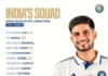 India Announces Test Squad for Sri Lanka Tour: Shubman Gill to Lead, Ravindra Jadeja Returns, Saransh Jain Earns Maiden Call-Up