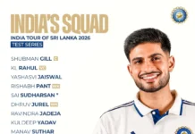 India Announces Test Squad for Sri Lanka Tour: Shubman Gill to Lead, Ravindra Jadeja Returns, Saransh Jain Earns Maiden Call-Up