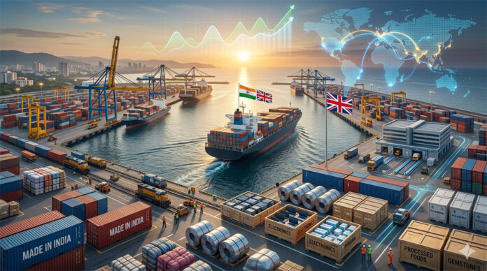 india-uk-ceta-day-one-expor India exported more than $140 million worth of goods to the UK on the first day of the India-UK Comprehensive Economic and Trade Agreement.