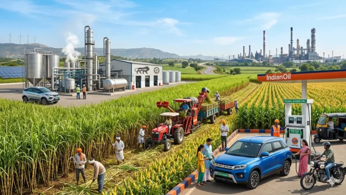 jnu-icssr-ethanol-study-farmers-income-oil-imports A JNU-ICSSR study suggests ethanol-based fuel could boost farmers' income while reducing India's dependence on imported crude oil.