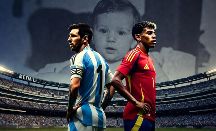 messi-vs-lamine-yamal-world Lionel Messi and Lamine Yamal prepare to face each other in one of football's most emotional FIFA World Cup finals.