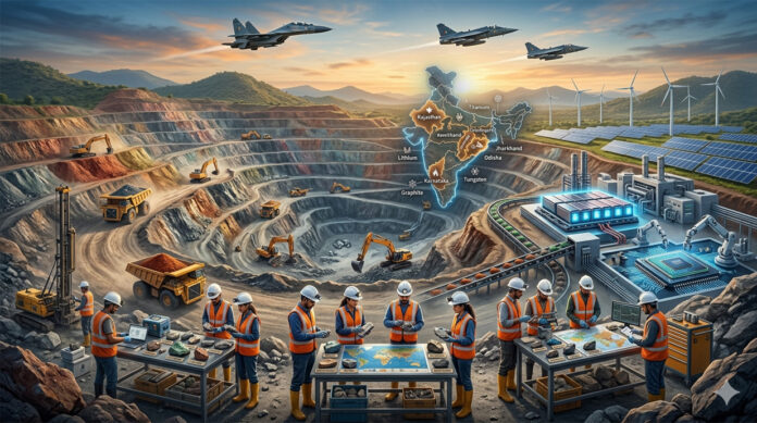 minerals-auction-india-lith India has launched the eighth auction of 20 strategic mineral blocks to strengthen domestic production and reduce dependence on imports.