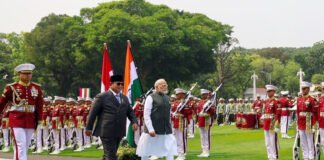 Prime Minister Narendra Modi and Indonesian President Prabowo Subianto meet in Jakarta to strengthen the India-Indonesia Comprehensive Strategic Partnership.
