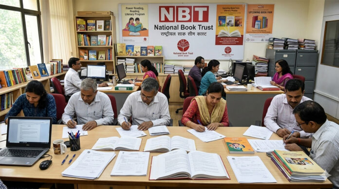 nbt-recruitment-2026-assist National Book Trust has announced contractual recruitment for Assistant Editor and Editorial Assistant positions across multiple languages.