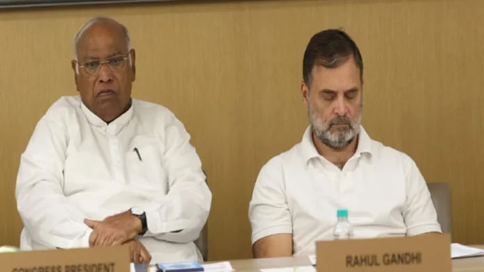 ram-janmabhoomi-trust-investigation-kharge-rahul-pm-modi Kharge and Rahul Gandhi have urged Prime Minister Narendra Modi to order an independent investigation into the financial management of the Shri Ram Janmabhoomi Teerth Kshetra Trust.