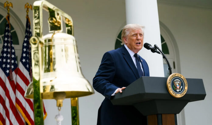 trump-russia-sanctions-bill President Donald Trump says lawmakers are considering expanding the proposed Russia sanctions legislation to include Iran and Hezbollah.