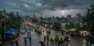 The IMD has issued heavy rainfall and lightning alerts for multiple districts across Uttar Pradesh as the monsoon strengthens.