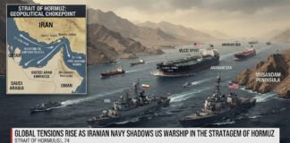 Renewed accusations between the United States and Iran have heightened concerns over regional security and maritime stability in the Strait of Hormuz.