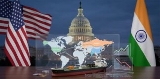 US Russia Sanctions Bill targeting Russian oil buyers including India with proposed tariffs on energy imports.