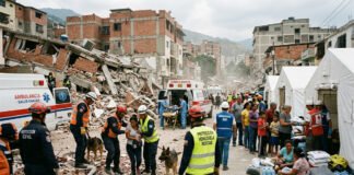 Venezuela Earthquake Death Toll Climbs to 2,295 as Seven-Day National Mourning Begins