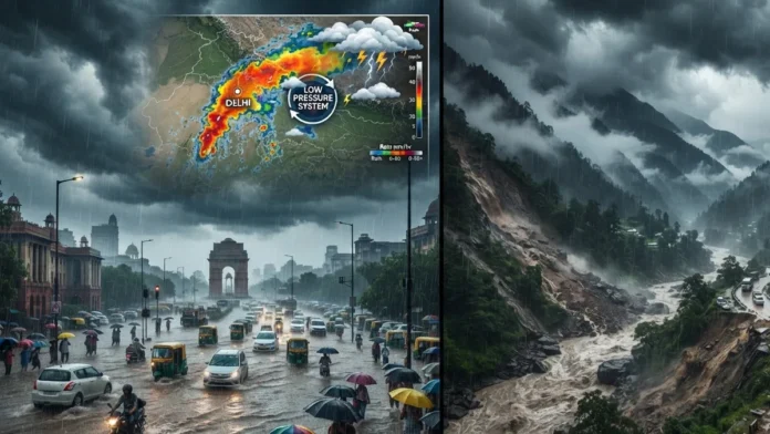 weather-forecast-26-july-2026-imd-heavy-rain-north-india Weather Forecast 26 July 2026: IMD Issues Heavy Rain Alert Across North India; Delhi, UP, Bihar and Hill States on Watch