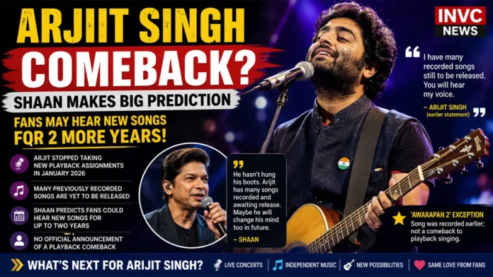 Arijit Singh Playback Singing Future After Shaan Comments