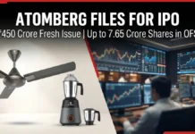 Atomberg Technologies Files for IPO: ₹450 Crore Fresh Issue Planned, Investors to Sell Up to 7.65 Crore Shares Atomberg Technologies IPO ₹450 crore fresh issue and 7.65 crore share OFS
