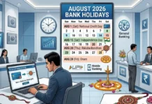 August Bank Holiday List 2026: Banks to Remain Closed for 14 Days This Month; Check State-Wise Holiday Schedule