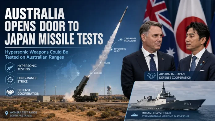 australia-japan-missile-testing-hypersonic-defense-cooperation-2026