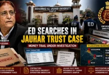 ED Raids 10 Locations Linked to Azam Khan and Jauhar University; Money Trail Under Scanner
