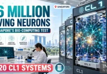 AI With Living Human Brain Cells? Singapore Switches On 20 Biocomputers Powered by 16 Million Neurons