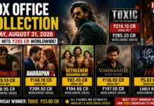Box Office Collection Today August 31: Toxic Hits ₹285 Crore Worldwide, Irumudi Roars as Bethlehem Nears ₹200 Crore