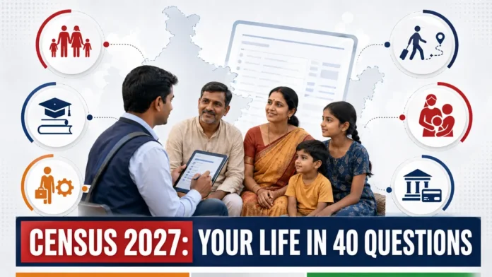 Census 2027 Explained – Your Life in 40 Questions Census 2027 questions covering identity, education, employment, migration, children, banking and documents
