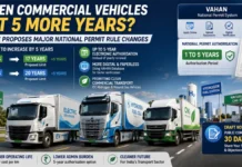Government Proposes 5-Year Age Extension for Green Commercial Vehicles, National Permits Could Go Digital
