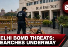 Delhi Bomb Threats Trigger Searches at High Court, Jhandewalan Temple and Four Other Locations