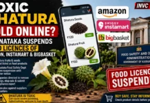Toxic Dhatura Sold Online? Karnataka Suspends Amazon, Instamart and BigBasket Food Licences