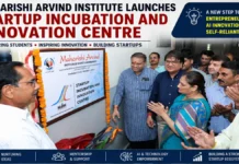 Maharishi Arvind Institute Opens Startup Incubation Centre in Jaipur, Pushes Students Toward AI, Innovation and Entrepreneurship Dr DP Sharma Maharishi Arvind Startup Incubation Centre Launch in Jaipur