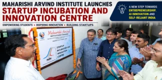 Dr DP Sharma Maharishi Arvind Startup Incubation Centre Launch in Jaipur